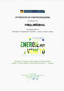 Convegno Energie per il Veneto