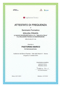 Seminario Edilizia Privata
