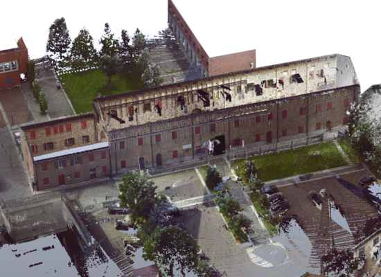 Rilievo prospettico con Laser scanner, Architetto Marco Pastorino e Arch. Leonardo Modenese