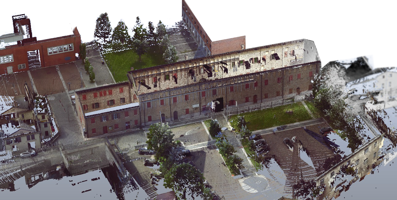 Rilievo prospettico con Laser scanner, Architetto Marco Pastorino e Arch. Leonardo Modenese