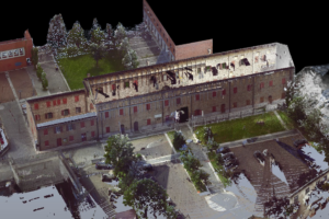 Rilievo prospettico con Laser scanner, Architetto Marco Pastorino e Arch. Leonardo Modenese