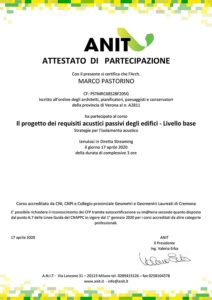 Requisiti Acustici Passivi degli Edifici