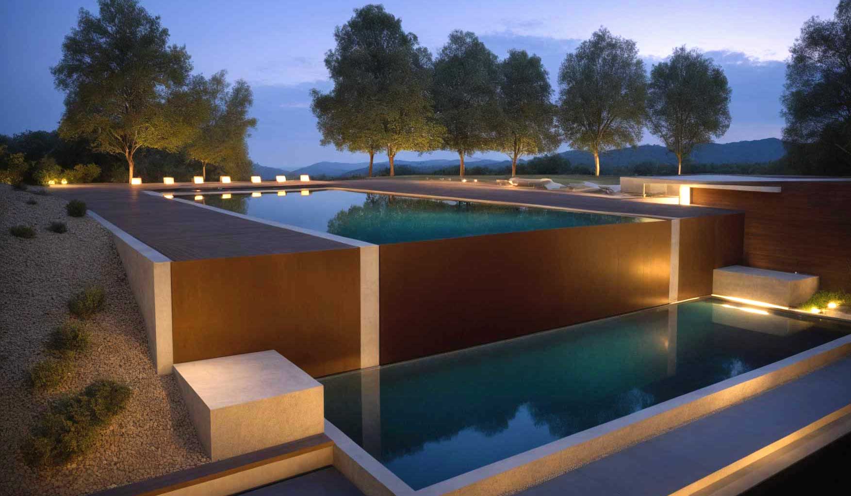 Progettazione di Piscina per Albergo