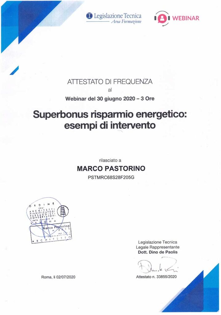 Superbonus Risparmio Energetico: Esempi di Intervento