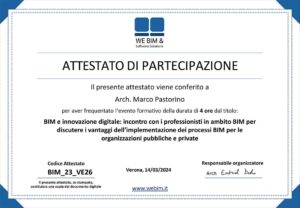 Convegno sul BIM